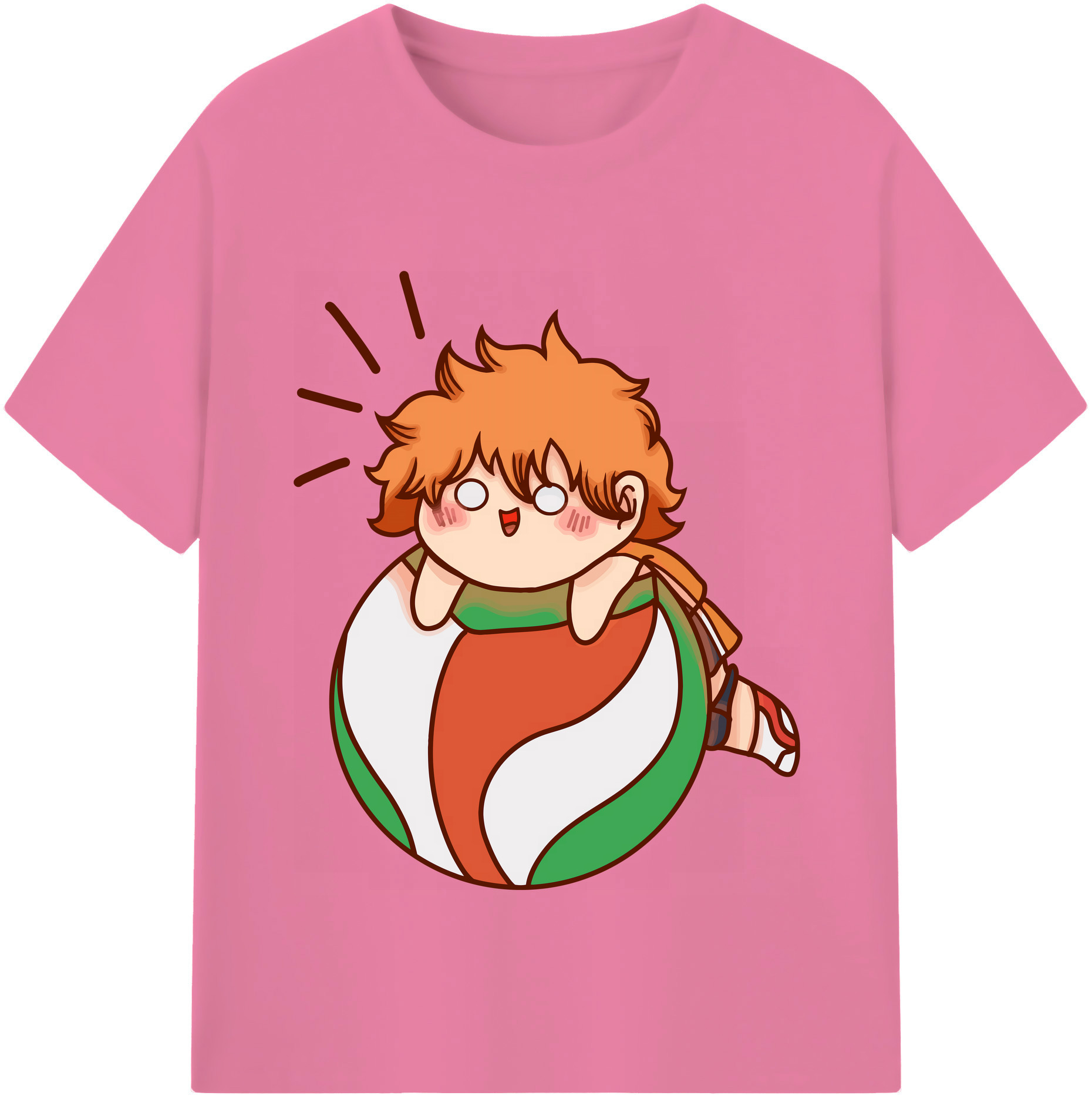 （画像用） ハイキュー!! Haikyu!! 綿100％半袖Tシャツ（フロントプリント）